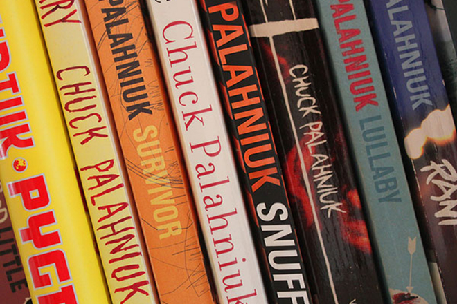 Chuck Palahniuk’s books