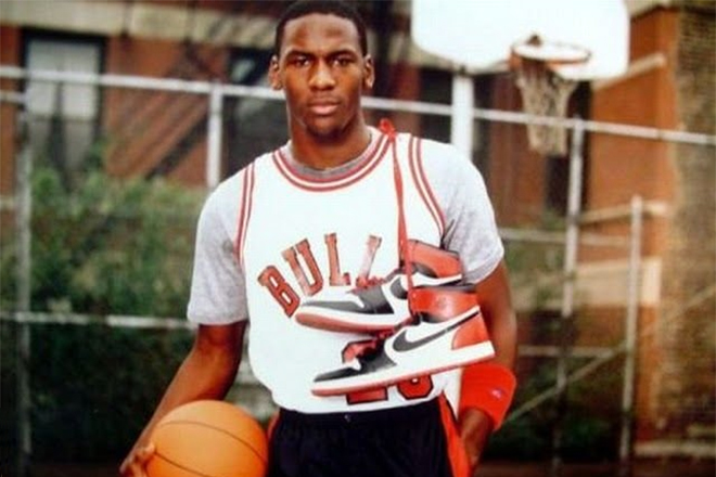 Young Michael Jordan