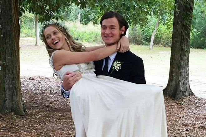Teresa Palmer and Benjamin Walker in the picture "The Choice"