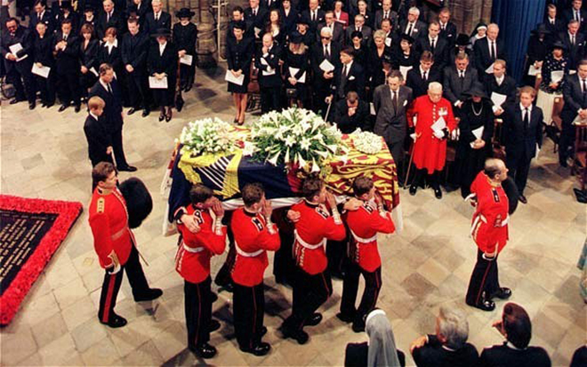 Princess Diana’s funeral