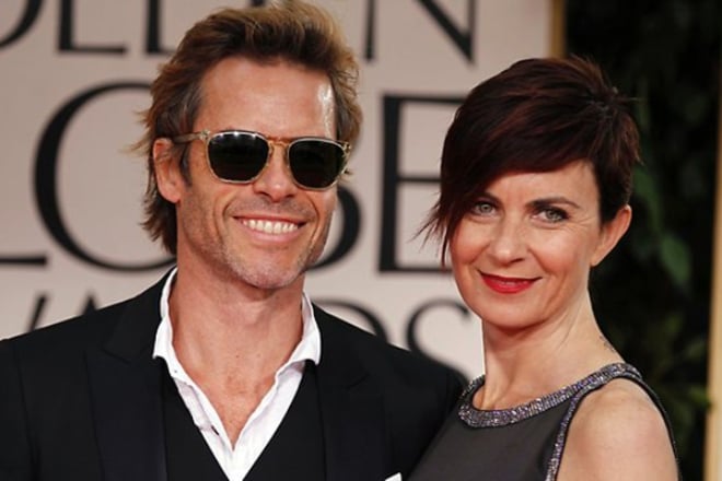 Guy Pearce and Kate Mestitz