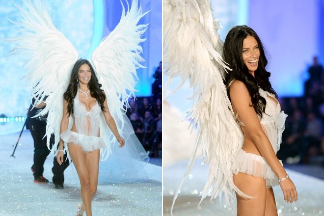 Adriana Lima is a Victoria's Secret Angel
