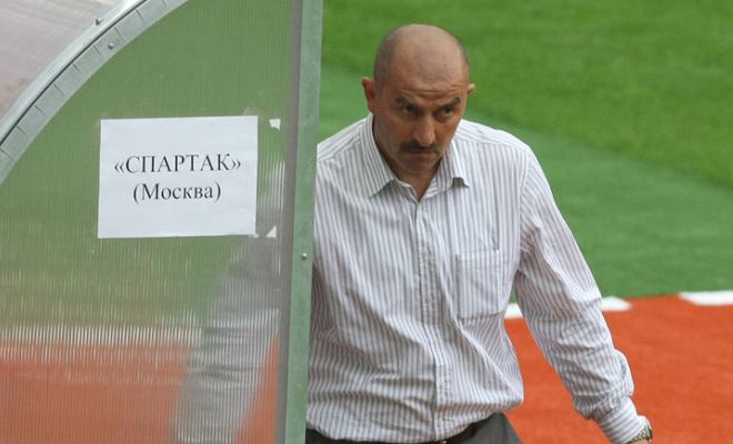 Stanislav Cherchesov as the Spartak head coach
