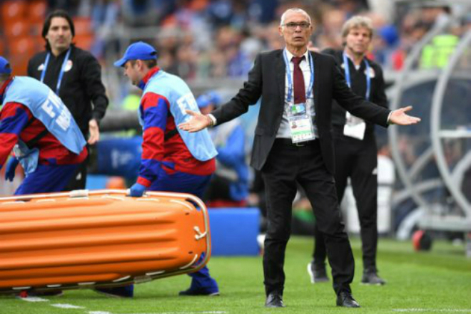 Héctor Cúper at FIFA World Cup in Russia