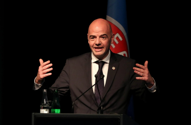 Gianni Infantino is the 9th President of FIFA