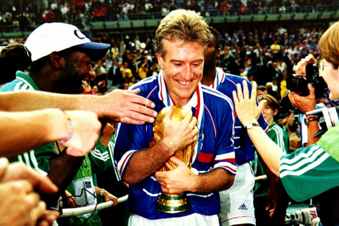 Didier Deschamps became the world football champion