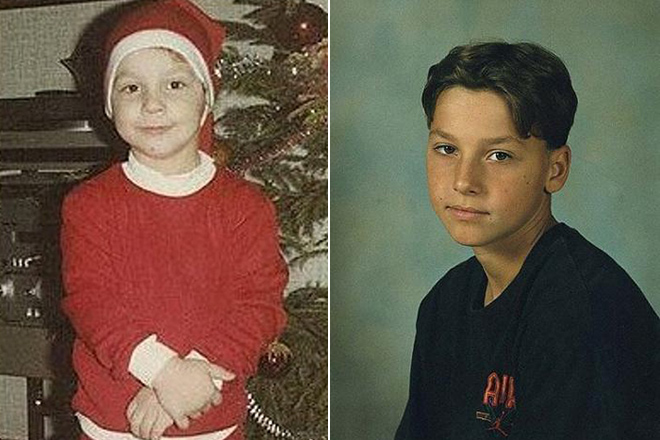 Zlatan Ibrahimović in his childhood and youth