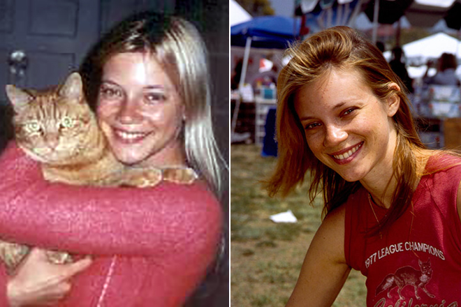 Amy Smart in her youth