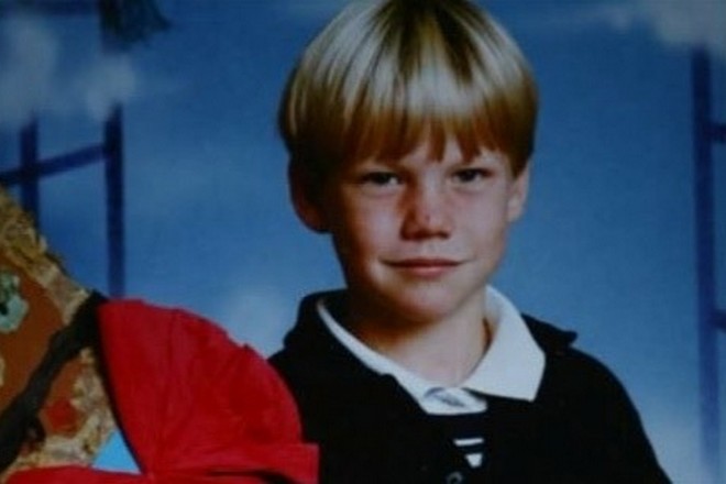 Bastian Schweinsteiger in his childhood