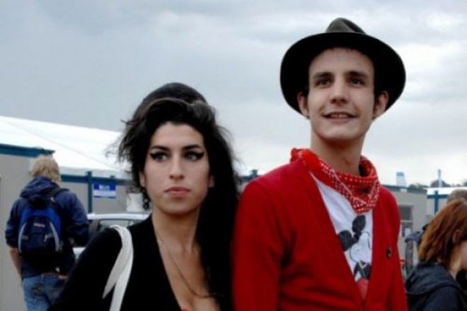 Amy Winehouse and her husband