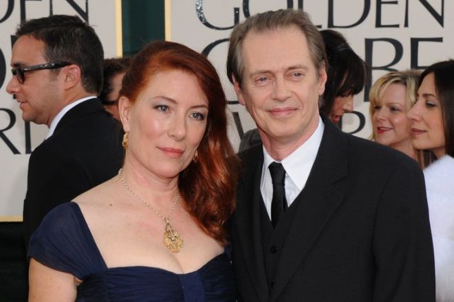 Steve Buscemi and his wife