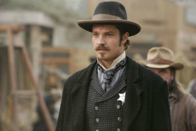 Timothy Olyphant in the TV series Deadwood