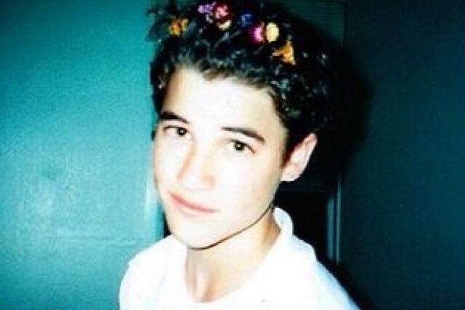 Darren Criss in his youth