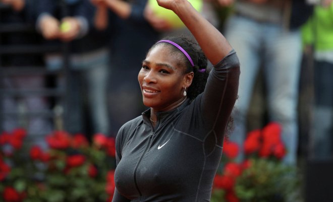 The tennis player Serena Williams