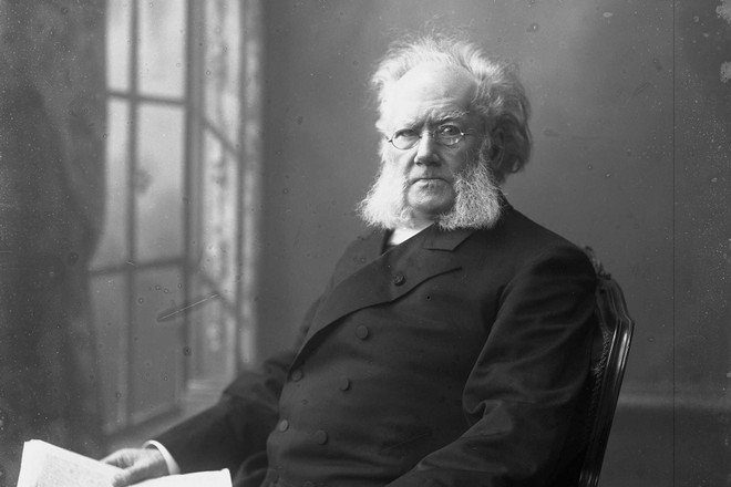 The writer Henrik Ibsen