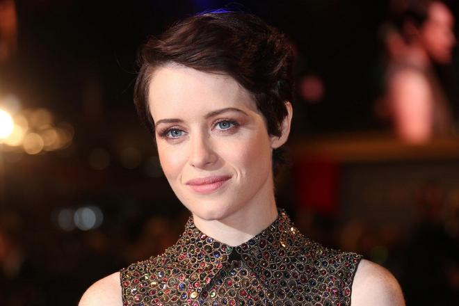 The actress Claire Foy
