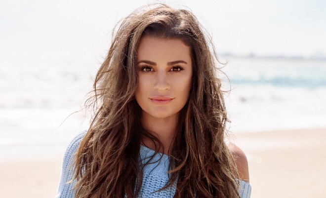 The actress Lea Michele