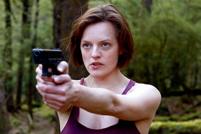 Elisabeth Moss in the series Top of the Lake