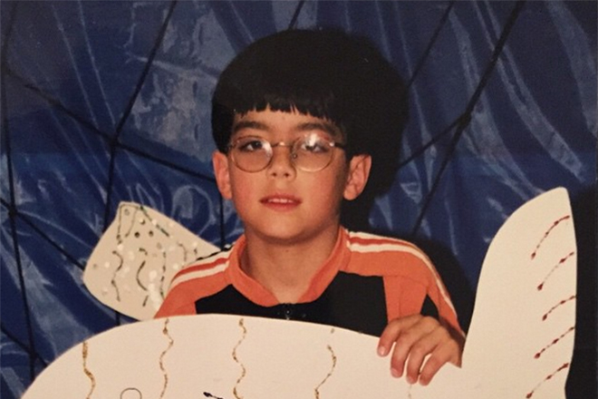 Joe Jonas in his childhood