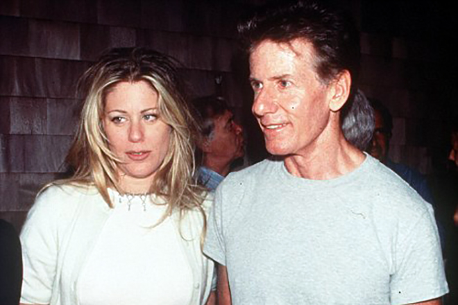 Calvin Klein with his daughter Marci