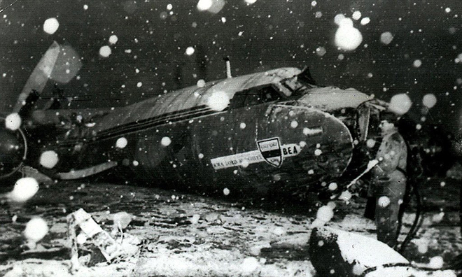 The 1958 plane crash