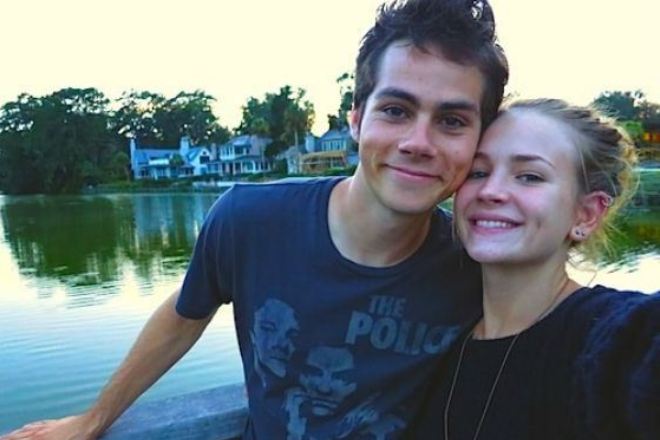 Dylan O'Brien and Brittany Robertson