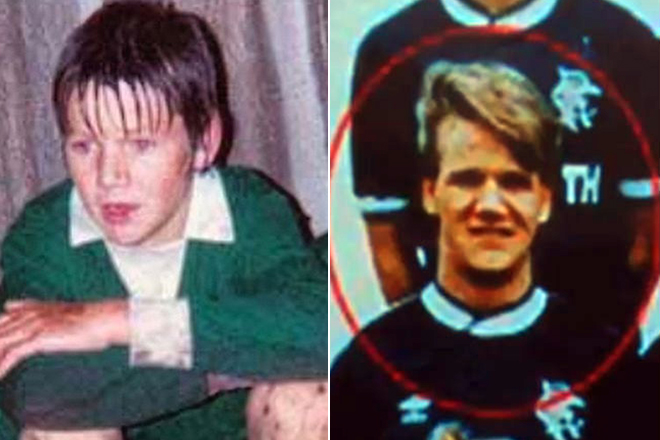 In his childhood, Gordon Ramsay wanted to become a footballer