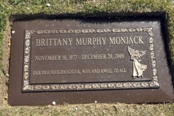 Brittany Murphy's tomb