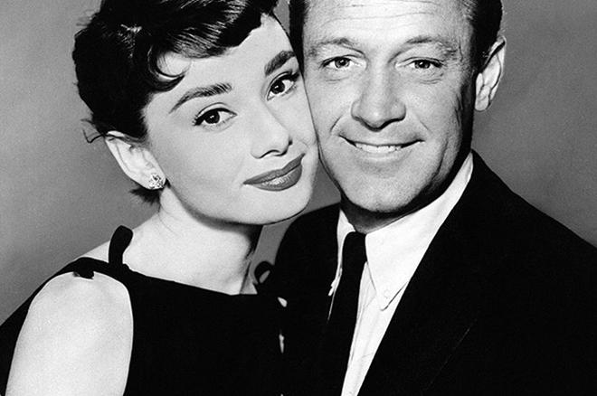 Audrey Hepburn with William Holden