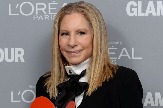 The actress Barbra Streisand