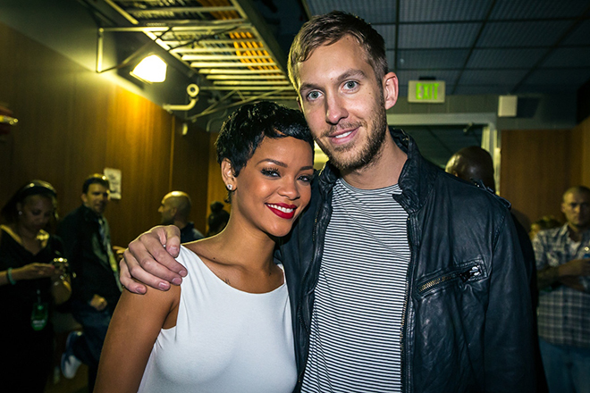 Calvin Harris and Rihanna