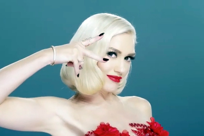 Gwen Stefani's make-up