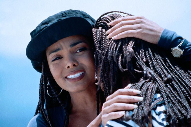 Janet Jackson in the movie Poetic Justice