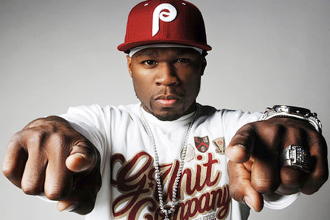 The rapper 50 Cent