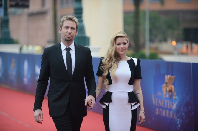 Chad Kroeger and Avril Lavigne