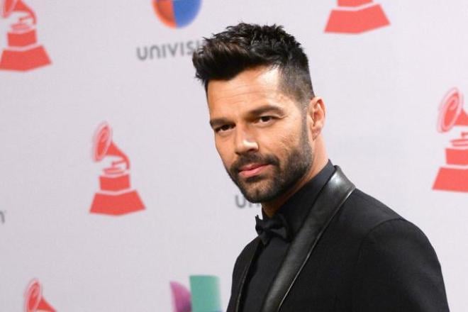 The singer Ricky Martin