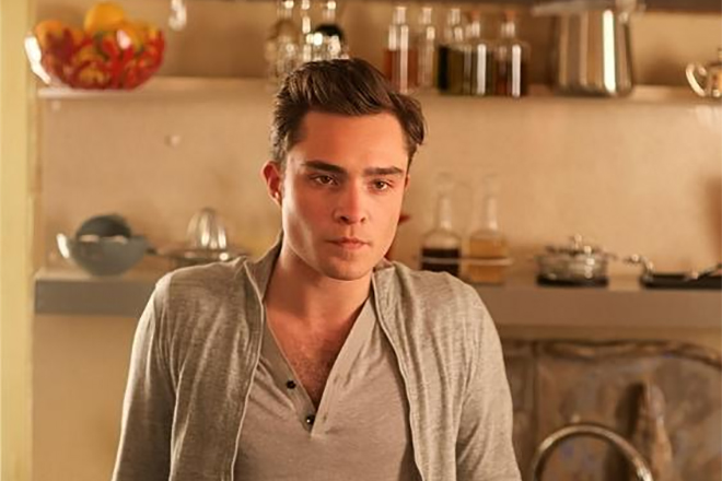 Ed Westwick in the film Chalet Girl