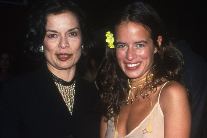 Bianca Jagger and her daughter Jade