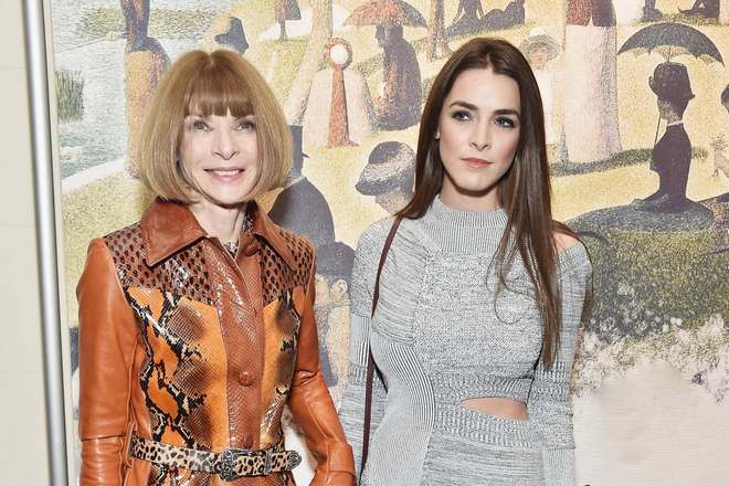 Anna Wintour and her daughter Katherine Shaffer