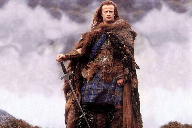 Christopher Lambert in the picture Highlander