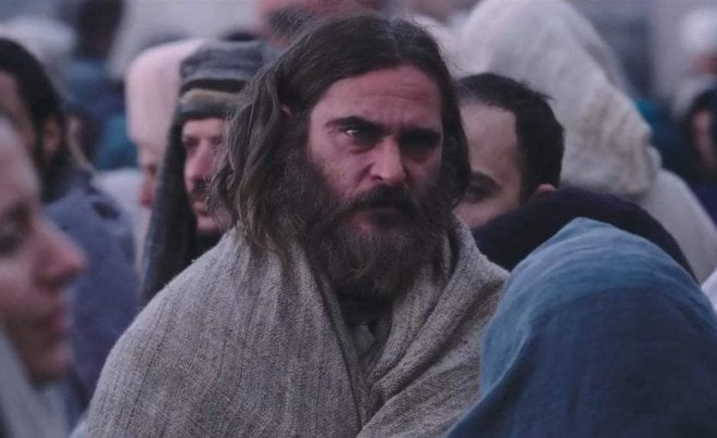 Joaquin Phoenix in the picture Mary Magdalene