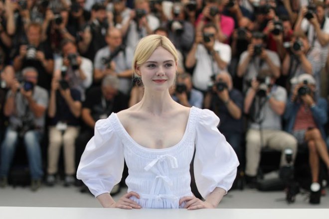 The actress Elle Fanning