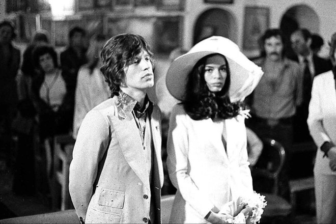 Mick Jagger and Bianca Macías