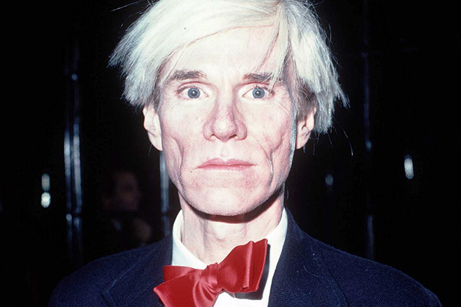 The scandalous artist Andy Warhol