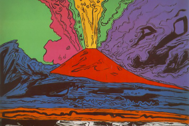 Andy Warhol's picture Vesuvius