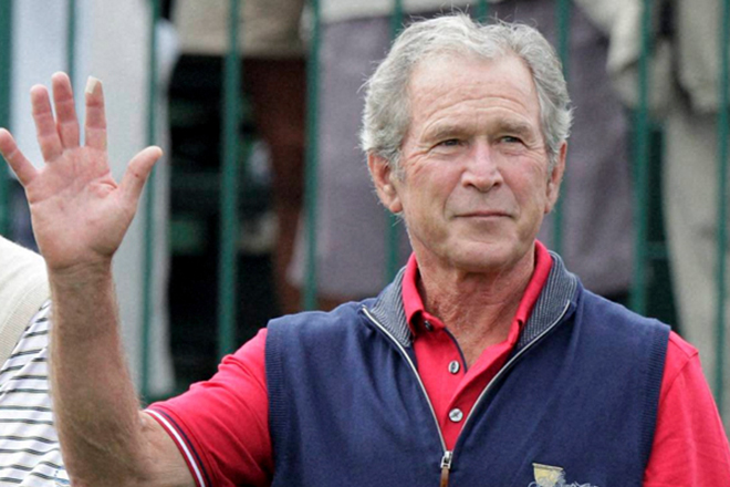 George Bush today