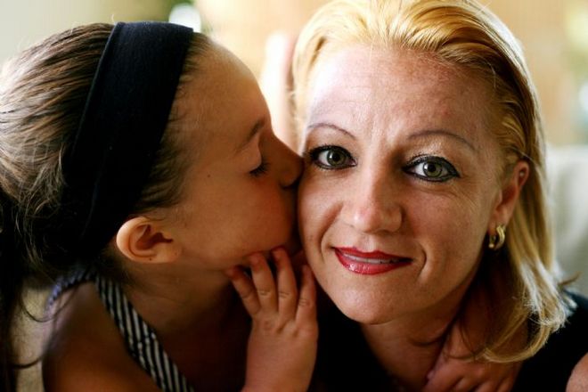 6-year-old Danielle Bregoli with her mother