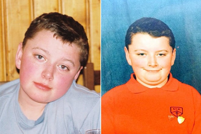 Sam Smith in his childhood