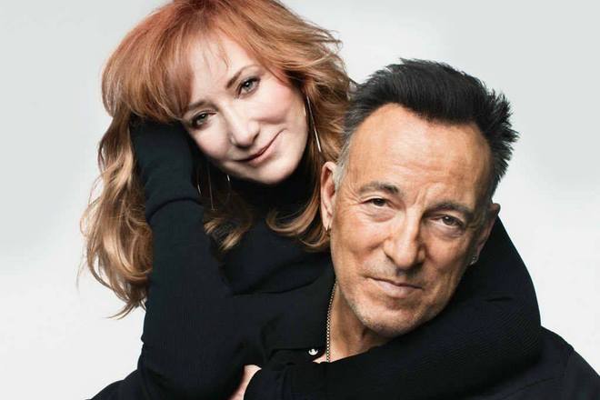 Bruce Springsteen and his wife Patti Scialfa