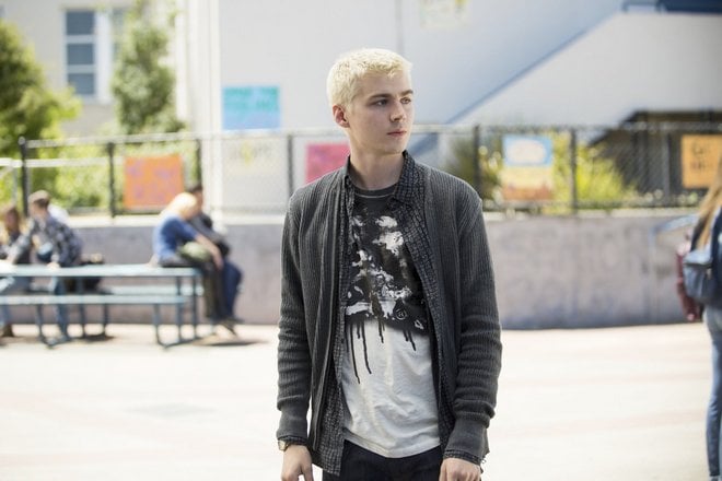 Miles Heizer in the series 13 Reasons Why